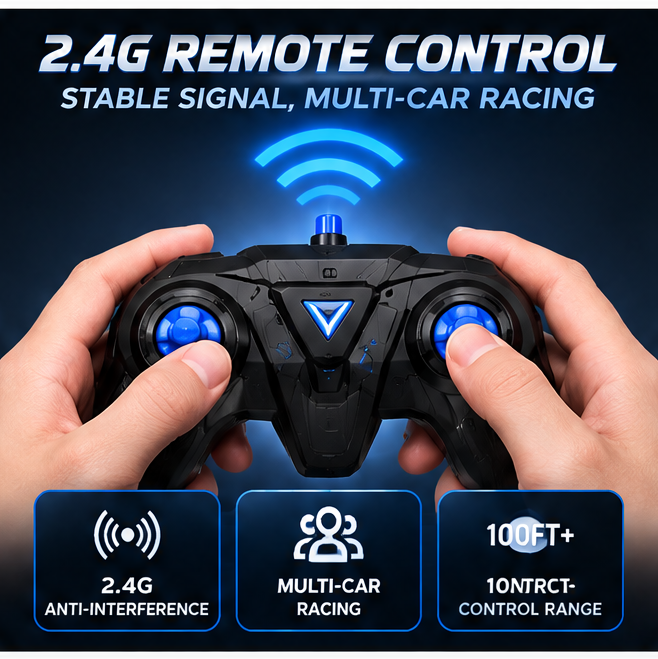 LOKIPU® 2-in-1 Transforming Robot RC Car
