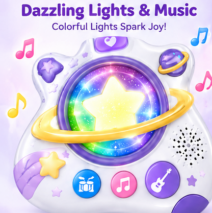 LOKIPU® Light-Up Unicorn Guitar Toy