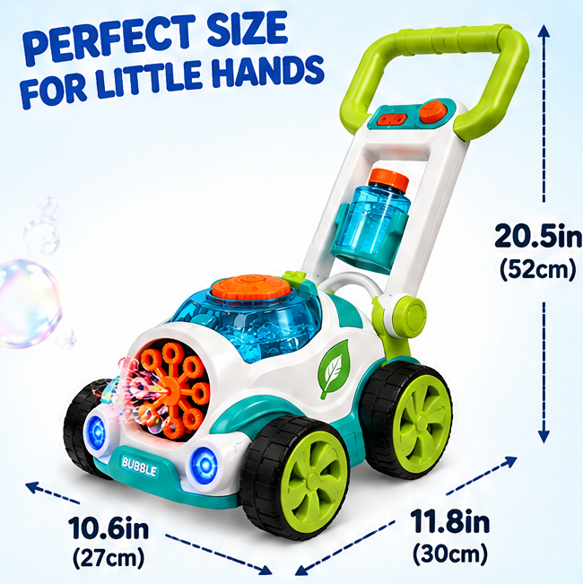 LOKIPU® Bubble Lawn Mower Toy