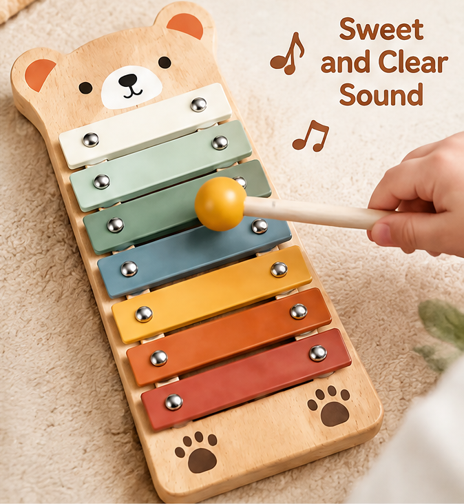 LOKIPU® Wooden Musical Instrument Set