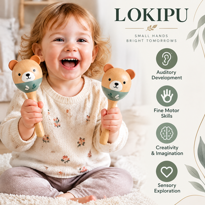LOKIPU® Wooden Musical Instrument Set